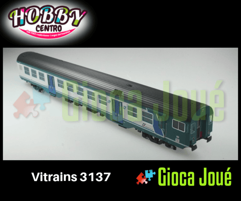 Vitrains 3137 - Carrozza FS semipilota passante MDVC livrea XMPR in vendita da Gioca Joué