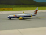 Herpa 523400 - Tuifly Boeing 737-800, 100 Jahre Bärenmarke - ÜBärFlieger in vendita da Gioca Joué