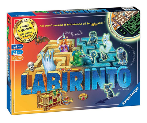 Ravensburger 26629 - Labirinto Special Edition Glow in the Dark in vendita da Gioca Joué