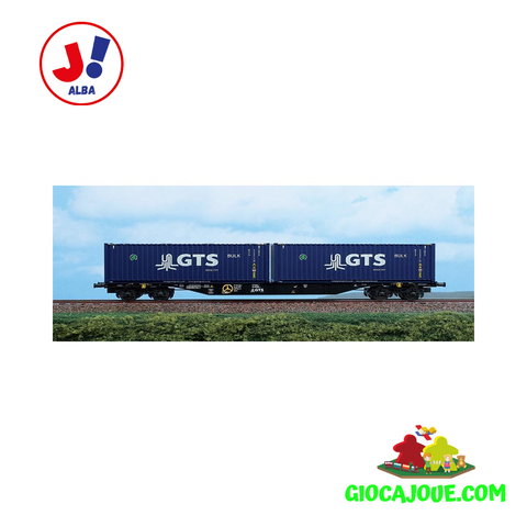 ACME 40417 - carro intermodale Sgnss GTS da 60' con 2 container bulk GTS in vendita da Gioca Joué