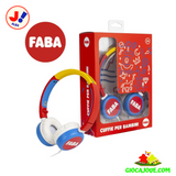 FABA - Cuffie per Bambini On-Ear, Auricolari Morbidi e Pieghevoli in vendita da Gioca Joué