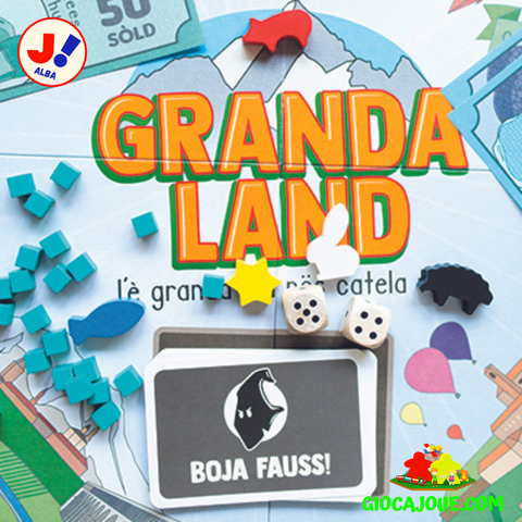 Granda Land 3: "l'è granda ma pös catela tüta"- Gioco da tavolo sulla provincia di Cuneo in vendita da Gioca Joué