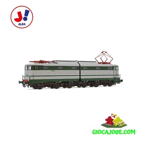 Rivarossi HR2867 - FS Locomotiva elettrica E.646 084 di 2a serie, livrea verde magnolia e grigio perla con modanature in alluminio, ep.IIIb in vendita da Gioca Joué