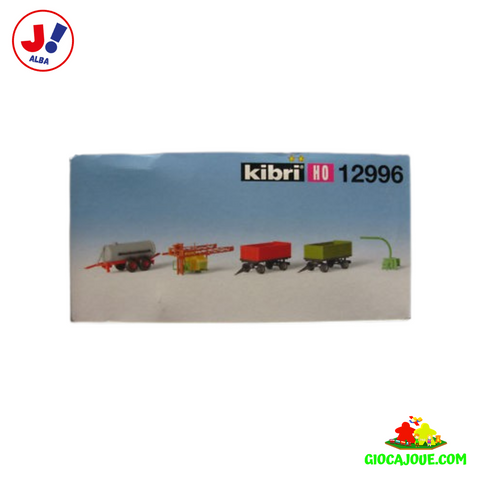 Kibri 12996 - Set Rimorchi Agricoli H0 in vendita da Gioca Joué