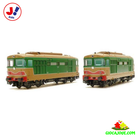 Oskar 1106 - Set Doppia Trazione loco D443 1014 + D443 1025 "Fiat" in vendita da Gioca Joué