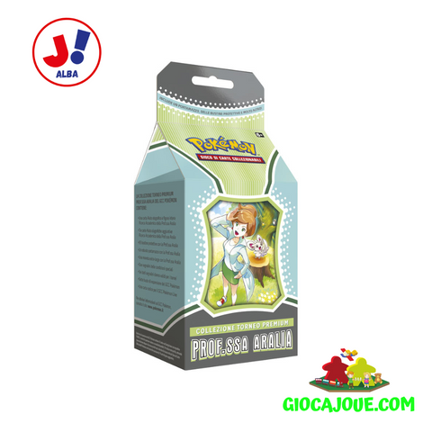 The Pokemon Company PK60158 - Pokemon: Prof.ssa Aralia Premium Tournament Collection