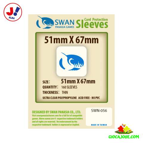 Swan PanAsia SWN-056 - Bustine Protettive (51 x 67) n vendita da Gioca Joué